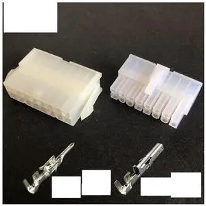 5557/5559 automobile harness connector 4.2mm6/8/10/12-24 pin computer power cable male and female terminal double row Plug Kit(16p,5sets) 5557/5559 automobile harness connector 4.2mm6/8/10/12-24 pin computer power cable male and female terminal double row Plug Kit(16p,5sets)