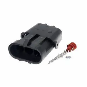 1 Set 3 Pin 12015793 12010717 Automotive Sensor Wire Waterproof Male and Female Docking Cable Connector for Automotive TPS Terminal Connector(1 Set male) 1 Set 3 Pin 12015793 12010717 Automotive Sensor Wire Waterproof Male and Female Docking Cable Connector for Automotive TPS Terminal Connector(1 Set male)