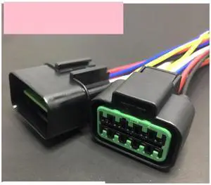 7023a-2.2 waterproof plug of automobile fog lamp 4/6 / 8/10 / 12 pin ABS sensor harness sealed connector wire length 15cm(10p strip line,1sets) 7023a-2.2 waterproof plug of automobile fog lamp 4/6 / 8/10 / 12 pin ABS sensor harness sealed connector wire length 15cm(10p strip line,1sets)