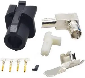 1PCS 4 Pin Code A/B/C/D/G/H/J/K/Z HSD LVDS Connector Right Angle Female Jack Crimp Assembly for Dacar 535 4 Core Coaxial Cable (Color : HSD Code A F90) 1PCS 4 Pin Code A/B/C/D/G/H/J/K/Z HSD LVDS Connector Right Angle Female Jack Crimp Assembly for Dacar 535 4 Core Coaxial Cable (Color : HSD Code A F90)