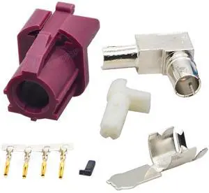 1PCS 4 Pin Code A/B/C/D/G/H/J/K/Z HSD LVDS Connector Right Angle Female Jack Crimp Assembly for Dacar 535 4 Core Coaxial Cable (Color : HSD Code D F90) 1PCS 4 Pin Code A/B/C/D/G/H/J/K/Z HSD LVDS Connector Right Angle Female Jack Crimp Assembly for Dacar 535 4 Core Coaxial Cable (Color : HSD Code D F90)
