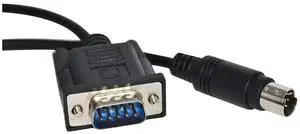 RS422 Interface DB9 D-SUB 9PIN to MINI DIN 8P MD8 Male Operating Unit Connect to MITS~BISHI Electric PLC 6XV1440-2P Cable(5M,DB9 M to MD8) RS422 Interface DB9 D-SUB 9PIN to MINI DIN 8P MD8 Male Operating Unit Connect to MITS~BISHI Electric PLC 6XV1440-2P Cable(5M,DB9 M to MD8)