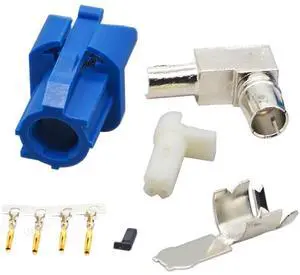 1PCS 4 Pin Code A/B/C/D/G/H/J/K/Z HSD LVDS Connector Right Angle Female Jack Crimp Assembly for Dacar 535 4 Core Coaxial Cable (Color : HSD Code C F90) 1PCS 4 Pin Code A/B/C/D/G/H/J/K/Z HSD LVDS Connector Right Angle Female Jack Crimp Assembly for Dacar 535 4 Core Coaxial Cable (Color : HSD Code C F90)