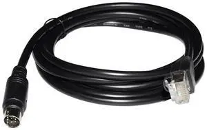 RJ45 to Mini Din 8P MD8 Male Connector RS422 Programming Communication Cable for Hakko Monitouch HMI MJ2 to Mits~bishi FX PLC(5M) RJ45 to Mini Din 8P MD8 Male Connector RS422 Programming Communication Cable for Hakko Monitouch HMI MJ2 to Mits~bishi FX PLC(5M)