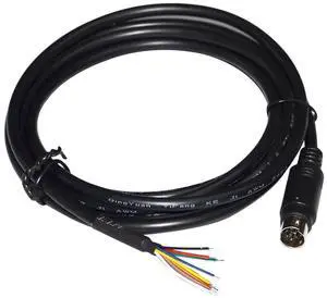MD6 6PIN MD8 8PIN MINI DIN Male Connector Serial Adapter Breakout Programming Cable for CNC PLC Inverter SERVO Driver HMI Sensor(1.8m,MD8 Male) MD6 6PIN MD8 8PIN MINI DIN Male Connector Serial Adapter Breakout Programming Cable for CNC PLC Inverter SERVO Driver HMI Sensor(1.8m,MD8 Male)
