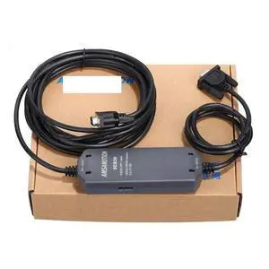 RS232 PPI Cable PC-RS232 PPI-RS485 Isolated for S7-200 PLC Programming Cable 6ES7901-3CB30-0XA0 Support WIN7/XP(PC-PPI Economic Type) RS232 PPI Cable PC-RS232 PPI-RS485 Isolated for S7-200 PLC Programming Cable 6ES7901-3CB30-0XA0 Support WIN7/XP(PC-PPI Economic Type)