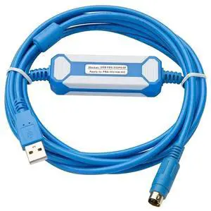 USB-FBS-232P0-9F Suitable Fatek FBS FB1Z B1 Series PLC Gold-Plated Interface Programming Cable USB Version to RS232 Adapter, 2.5M USB-FBS-232P0-9F Suitable Fatek FBS FB1Z B1 Series PLC Gold-Plated Interface Programming Cable USB Version to RS232 Adapter, 2.5M