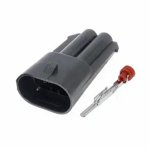 1 set 2 pins 12059181 12059183 Automotive HID Cord Socket 9006 Automotive Waterproof Terminal Block Connector Connector(1 Set male) 1 set 2 pins 12059181 12059183 Automotive HID Cord Socket 9006 Automotive Waterproof Terminal Block Connector Connector(1 Set male)