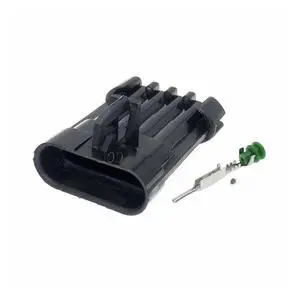 1 set 4-pin 12162102 12162144 coil set sensor connector waterproof car socket connector(1 Set male) 1 set 4-pin 12162102 12162144 coil set sensor connector waterproof car socket connector(1 Set male)