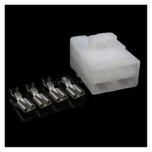 1 set 4-pin automotive wiring harness electrical connector automotive wiring cable adapter connector(1 Set female) 1 set 4-pin automotive wiring harness electrical connector automotive wiring cable adapter connector(1 Set female)