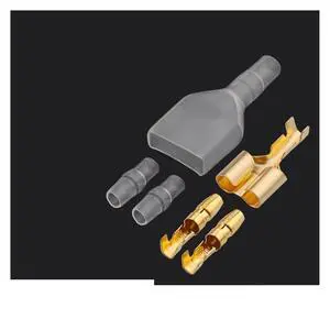 10/30/50Sets One Female And Two Male 4.0 Bullet Terminal Electrical Wire Connector Diameter Male Female 1:2 Transparent Sheath(2 pin,10 Pcs) 10/30/50Sets One Female And Two Male 4.0 Bullet Terminal Electrical Wire Connector Diameter Male Female 1:2 Transparent Sheath(2 pin,10 Pcs)