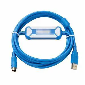Upgraded Version Cable U -DVP Suitable De-lta DVP EH ES EC EX SS Series PLC Programming Cable USBACAB230 Download Cable (Color : Gold Plated Version, Size : 2.5m) Upgraded Version Cable U -DVP Suitable De-lta DVP EH ES EC EX SS Series PLC Programming Cable USBACAB230 Download Cable (Color : Gold Plated Version, Size : 2.5m)