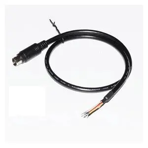 MINI DIN 4PIN 5PIN 6PIN 8PIN MD4 MD5 MD6 MD8 Male Connector PLC Programming Breakout Cable(1.8m,MD 6-PIN) MINI DIN 4PIN 5PIN 6PIN 8PIN MD4 MD5 MD6 MD8 Male Connector PLC Programming Breakout Cable(1.8m,MD 6-PIN)