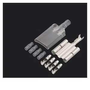 10/30/50Sets One Female And Two Male 4.0 Bullet Terminal Electrical Wire Connector Diameter Male Female 1:2 Transparent Sheath(4 pin,10 Pcs) 10/30/50Sets One Female And Two Male 4.0 Bullet Terminal Electrical Wire Connector Diameter Male Female 1:2 Transparent Sheath(4 pin,10 Pcs)
