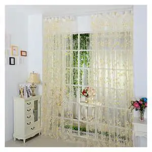 Curtains Tulle Window Curtain Compatible with Living Room Bedroom Kitchen Slot Top Plain Floral Compatible with Door Screen Windows (Color : Beige 100x200cm) Curtains Tulle Window Curtain Compatible with Living Room Bedroom Kitchen Slot Top Plain Floral Compatible with Door Screen Windows (Color : Beige 100x200cm)