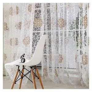 Curtains Tulle Window Curtain Compatible with Living Room Bedroom Kitchen Slot Top Plain Floral Compatible with Door Screen Windows (Color : White 100x200cm) Curtains Tulle Window Curtain Compatible with Living Room Bedroom Kitchen Slot Top Plain Floral Compatible with Door Screen Windows (Color : White 100x200cm)