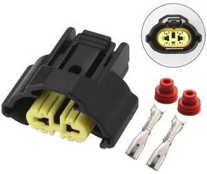 1/5/10/20 Sets 2 Pin Housing H11 Bulb for Fog Light Electrical Auto Automobile Waterproof Harness Black Wiring(Color:2p female-01,Size:1 Set_2P) 1/5/10/20 Sets 2 Pin Housing H11 Bulb for Fog Light Electrical Auto Automobile Waterproof Harness Black Wiring(Color:2p female-01,Size:1 Set_2P)