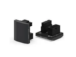 12VHPWR 12+4 Pin Angle Connector Power Adapter Slim Type for RTX40' Series Graphics Card, Supports 600W Output, Comptatible to RTX4090,4080,4070ti -180 Degrees STD Type- Black 12VHPWR 12+4 Pin Angle Connector Power Adapter Slim Type for RTX40' Series Graphics Card, Supports 600W Output, Comptatible to RTX4090,4080,4070ti -180 Degrees STD Type- Black