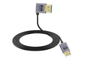 8K Mini HDMI to HDMI Cable 2.1 Cord 48Gbps,Ultra Thin Right Angle HDMI to Mini HDMI Male Cord, Support High Speed 8K@60Hz, 4K@240Hz for Camera, Camcorder, Graphics/Video Card 4FT 8K Mini HDMI to HDMI Cable 2.1 Cord 48Gbps,Ultra Thin Right Angle HDMI to Mini HDMI Male Cord, Support High Speed 8K@60Hz, 4K@240Hz for Camera, Camcorder, Graphics/Video Card 4FT