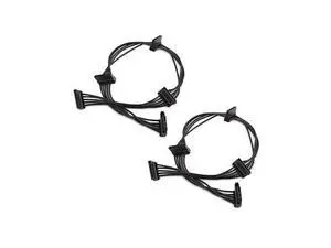 2Pack 15 Pin SATA to 4 SATA Power Splitter 18 Inches 2Pack 15 Pin SATA to 4 SATA Power Splitter 18 Inches