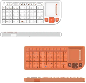 Mini Wireless Keyboard 2-Pack, Rechargeable Ultra-Slim Mini Wireless Keyboard 2-Pack, Rechargeable Ultra-Slim