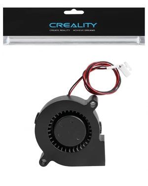 Creality Official K2 Pro/K2 Plus Mainboard Cooling Fan, 5015 Blower Fan 24V 6000 RPM for K2 Plus/K2 Pro 3D Printer, Original Replacement Part with XH2.54 Connector Creality Official K2 Pro/K2 Plus Mainboard Cooling Fan, 5015 Blower Fan 24V 6000 RPM for K2 Plus/K2 Pro 3D Printer, Original Replacement Part with XH2.54 Connector