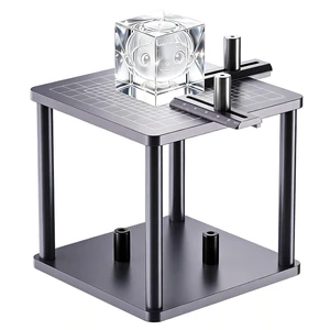 Creality Internal Engraving Stand for Falcon T1 UV 5W, Adjustable Positioning Rulers, Compatible with Dedicated F130 Field Lens, Quick-Install, Precision Center Alignment for Crystal Engraving Creality Internal Engraving Stand for Falcon T1 UV 5W, Adjustable Positioning Rulers, Compatible with Dedicated F130 Field Lens, Quick-Install, Precision Center Alignment for Crystal Engraving