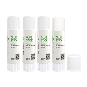 Creality 3D Printer Glue Sticks PVP Solid Glue Sticks for 3D Printing Hot Bed Build Plate, Enhanced Adhesion Reduces Warping for Filament, 3D Printer Adhesive for PLA/ABS/PETG/PC/PA/TPU, 4 Pack Creality 3D Printer Glue Sticks PVP Solid Glue Sticks for 3D Printing Hot Bed Build Plate, Enhanced Adhesion Reduces Warping for Filament, 3D Printer Adhesive for PLA/ABS/PETG/PC/PA/TPU, 4 Pack