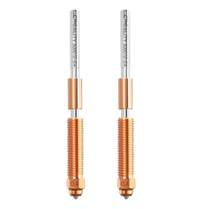 Creality Official K2 Plus Nozzle, 0.4mm 2 PCS Quick-Swap 3D Printer Nozzle Copper Alloy and Hardened Steel Nozzle for 3D Printer K2 Plus, K2, Creality Hi Creality Official K2 Plus Nozzle, 0.4mm 2 PCS Quick-Swap 3D Printer Nozzle Copper Alloy and Hardened Steel Nozzle for 3D Printer K2 Plus, K2, Creality Hi