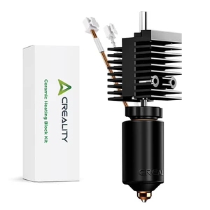Creality Official K2 Ceramic Heating Block Hotend Kit, with Quick-swap Nozzle Kit, Supports 300°C High Temperature, All-Metal Integrated Design Extruder Hotend Kit for 3D Printers K2 Combo Creality Official K2 Ceramic Heating Block Hotend Kit, with Quick-swap Nozzle Kit, Supports 300°C High Temperature, All-Metal Integrated Design Extruder Hotend Kit for 3D Printers K2 Combo