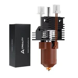 Creality 2025 K1 SE/K1C/K1 Max/K1 Upgrade Ceramic Heating Block Kit, New Version Terminal with Buckle, K1 Series 600mm/s High-Speed Printing Hot End, Extruder Hotend for 3D Printer K1 Series Creality 2025 K1 SE/K1C/K1 Max/K1 Upgrade Ceramic Heating Block Kit, New Version Terminal with Buckle, K1 Series 600mm/s High-Speed Printing Hot End, Extruder Hotend for 3D Printer K1 Series