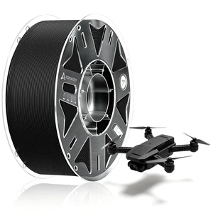 Official Creality Hyper PA612-CF 1.75mm 1KG Black, 3D Printer Filament - 15% Carbon Fiber Nylon Filament Reinforced - High-Strength, Low-Hygroscopic & Precision Molding for Industrial Applications Official Creality Hyper PA612-CF 1.75mm 1KG Black, 3D Printer Filament - 15% Carbon Fiber Nylon Filament Reinforced - High-Strength, Low-Hygroscopic & Precision Molding for Industrial Applications