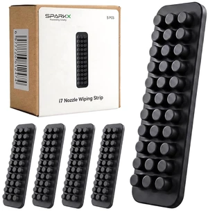 Creality Official SPARKX i7 Nozzle Wiper, 5PCS SPARKX i7 Nozzle Mouth Wiper Strips, Cleaning Nozzle Remove Residual Filament, Optimize Printing Experience Creality Official SPARKX i7 Nozzle Wiper, 5PCS SPARKX i7 Nozzle Mouth Wiper Strips, Cleaning Nozzle Remove Residual Filament, Optimize Printing Experience