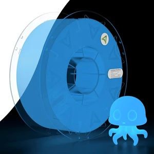 Creality Official Hyper PLA Filament 1.75mm, Glow in The Dark Filament, 3D Luminous PLA Printer Filament, RFID Filament, Best with UV Lamps, Fit Most FDM 3D Printers, 1KG Spool (2.2 lbs) Blue Creality Official Hyper PLA Filament 1.75mm, Glow in The Dark Filament, 3D Luminous PLA Printer Filament, RFID Filament, Best with UV Lamps, Fit Most FDM 3D Printers, 1KG Spool (2.2 lbs) Blue