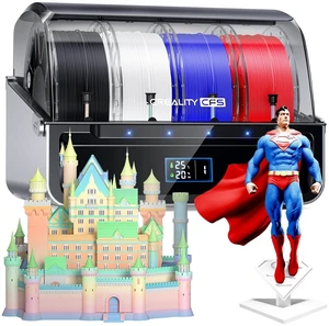 2026 New Official CREALITY CFS - Creality Filament System, Multi-Color 3D Printer Automatically System, Supports 16 Color Printing for K1 Series CFS Upgrade Kit/K2 Combo//K2 Plus/K1 MAX/K1 SE/K1C/Hi 2026 New Official CREALITY CFS - Creality Filament System, Multi-Color 3D Printer Automatically System, Supports 16 Color Printing for K1 Series CFS Upgrade Kit/K2 Combo//K2 Plus/K1 MAX/K1 SE/K1C/Hi