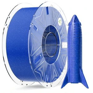 Official Creality Hyper PLA RFID Starry Galaxy 1.75mm Stardust Blue,30600mm/s Printing, ±0.02mm Accuracy, 1kg(2.2lbs)/Spool, RFID Recognition, Support CFS, Fits for K2 Series and Most 3D Printers Official Creality Hyper PLA RFID Starry Galaxy 1.75mm Stardust Blue,30600mm/s Printing, ±0.02mm Accuracy, 1kg(2.2lbs)/Spool, RFID Recognition, Support CFS, Fits for K2 Series and Most 3D Printers