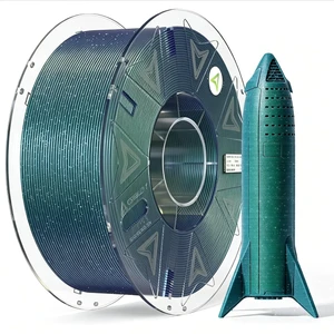 Official Creality Hyper PLA RFID Starry Galaxy 1.75mm Stardust Green,30600mm/s Printing, ±0.02mm Accuracy, 1kg(2.2lbs)/Spool, RFID Recognition, Support CFS, Fits for K2 Series and Most 3D Printers Official Creality Hyper PLA RFID Starry Galaxy 1.75mm Stardust Green,30600mm/s Printing, ±0.02mm Accuracy, 1kg(2.2lbs)/Spool, RFID Recognition, Support CFS, Fits for K2 Series and Most 3D Printers