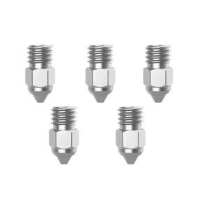 Creality Official MKHF Nozzle Kit 5pcs/Set, Original Copper Alloy High Hardness 3D Printer Nozzles (0.25/0.4/0.4/0.6/0.8mm),for Ender3, Ender5, CR10 Series FDM 3D Printers Creality Official MKHF Nozzle Kit 5pcs/Set, Original Copper Alloy High Hardness 3D Printer Nozzles (0.25/0.4/0.4/0.6/0.8mm),for Ender3, Ender5, CR10 Series FDM 3D Printers