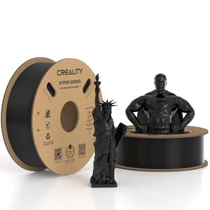 Official CREALITY Hyper PLA Filament 1.75mm Black 2KG, 30-600mm/s High Speed PLA 3D Printer Filament, 2 Pack 1kg Spool(2.2lbs) PLA, Dimensional Accuracy +/-0.02mm, Fit Most FDM 3D Printer Official CREALITY Hyper PLA Filament 1.75mm Black 2KG, 30-600mm/s High Speed PLA 3D Printer Filament, 2 Pack 1kg Spool(2.2lbs) PLA, Dimensional Accuracy +/-0.02mm, Fit Most FDM 3D Printer