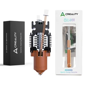 Creality Ender 3 V3 SE/3 V3 KE 0.4mm Nozzle 1PCS and Upgrade Hotend Kit, Support 600mm/s Printing Creality Ender 3 V3 SE/3 V3 KE 0.4mm Nozzle 1PCS and Upgrade Hotend Kit, Support 600mm/s Printing