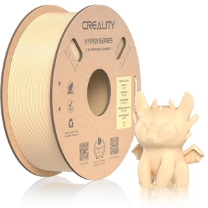 Official CREALITY Hyper PLA Filament 1.75mm, High Speed PLA 30-600mm/s Rapid 3D Printer Filament, Dimensional Accuracy +/-0.02mm, Stronger Toughness, Fit Most FDM 3D Printers1KG(2.2lbs) Spool Skin Official CREALITY Hyper PLA Filament 1.75mm, High Speed PLA 30-600mm/s Rapid 3D Printer Filament, Dimensional Accuracy +/-0.02mm, Stronger Toughness, Fit Most FDM 3D Printers1KG(2.2lbs) Spool Skin