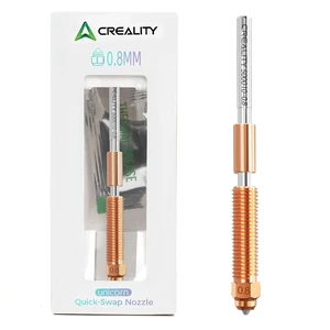 Creality Official K1C/K1 SE Nozzle, 0.8mm 1 PCS Quick-Swap 3D Printer K2 SE Nozzle, Copper Alloy and Hardened Steel with Titanium Alloy Heat Break for K1C, K1SE, K2SE, Ender 3 V3, Ender 3 V3 Plus Creality Official K1C/K1 SE Nozzle, 0.8mm 1 PCS Quick-Swap 3D Printer K2 SE Nozzle, Copper Alloy and Hardened Steel with Titanium Alloy Heat Break for K1C, K1SE, K2SE, Ender 3 V3, Ender 3 V3 Plus
