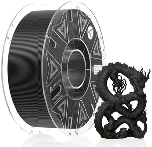Official Creality Hyper PETG-CF (Carbon Fiber) Filament 1.75mm, High Speed Hyper PETG-CF 30-300mm/s 3D Printer Filament, Dimensional Accuracy +/-0.02mm, 1KG Spool Black, Fit Most FDM 3D Printers Official Creality Hyper PETG-CF (Carbon Fiber) Filament 1.75mm, High Speed Hyper PETG-CF 30-300mm/s 3D Printer Filament, Dimensional Accuracy +/-0.02mm, 1KG Spool Black, Fit Most FDM 3D Printers