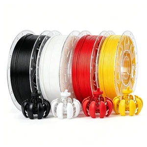 Creality CR PLA Filament 1.75mm, Black & White & Red & Yellow Creality CR PLA Filament 1.75mm, Black & White & Red & Yellow