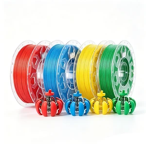 Creality CR PLA Filament 1.75mm, Red & Blue & Yellow & Green Creality CR PLA Filament 1.75mm, Red & Blue & Yellow & Green