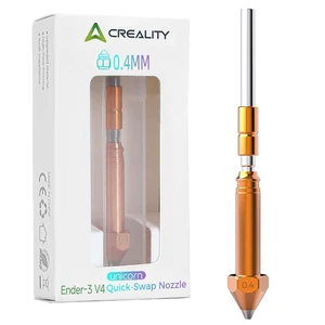 Creality Official Ender 3 V4 Nozzle 0.4mm, Original Unicorn Quick-Swap Nozzle, High Flow Copper Alloy Nozzle for Fast Printing, Anti-Clog, 3D Printer Nozzle for Ender 3 V4 Creality Official Ender 3 V4 Nozzle 0.4mm, Original Unicorn Quick-Swap Nozzle, High Flow Copper Alloy Nozzle for Fast Printing, Anti-Clog, 3D Printer Nozzle for Ender 3 V4