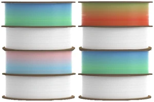 Creality Hyper PLA Filament 1.75mm, 30-600mm/s High-Speed 3D Printer Filament, Dimensional Accuracy +/-0.02mm, Fits Most FDM 3D Printers, 8-Pack of 1Kg Spools (2.2 lbs), White&Rainbow Creality Hyper PLA Filament 1.75mm, 30-600mm/s High-Speed 3D Printer Filament, Dimensional Accuracy +/-0.02mm, Fits Most FDM 3D Printers, 8-Pack of 1Kg Spools (2.2 lbs), White&Rainbow