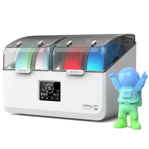 Creality Filament Dryer Box 4 Spool, SpacePi X4L 3D Printer Filament Storage Box, Dual Independent Heating Chambers, Rapid Heating Up to 75, Active Dehumidification, Fits PLA,PETG,ABS,TPU,Nylon,etc Creality Filament Dryer Box 4 Spool, SpacePi X4L 3D Printer Filament Storage Box, Dual Independent Heating Chambers, Rapid Heating Up to 75, Active Dehumidification, Fits PLA,PETG,ABS,TPU,Nylon,etc