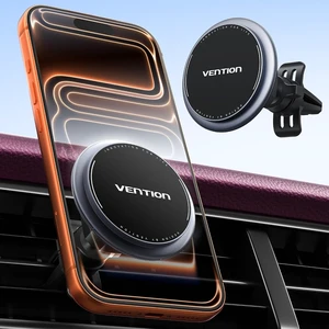 Car Vent Phone Mount for MagSafe, Strong Magnetic Car Phone Holder with Shock Absorption & Scratch Prevention, 360° Rotatable Auto Phone Mount for iPhone 17/16/15/14Pro Max, Galaxy, Google Car Vent Phone Mount for MagSafe, Strong Magnetic Car Phone Holder with Shock Absorption & Scratch Prevention, 360° Rotatable Auto Phone Mount for iPhone 17/16/15/14Pro Max, Galaxy, Google