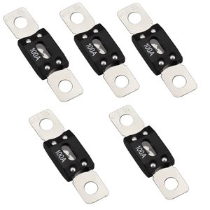 32V ANM MEGA/AMG Fuse 100A, Bolt Fuses 100A, High Current Bolt Mount Fuses for Cars, Trucks, Construction Vehicles, Buses, Caravans 5PCS 32V ANM MEGA/AMG Fuse 100A, Bolt Fuses 100A, High Current Bolt Mount Fuses for Cars, Trucks, Construction Vehicles, Buses, Caravans 5PCS